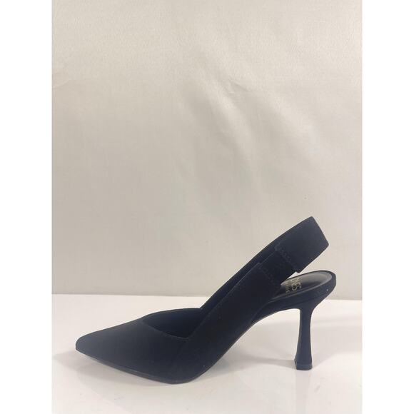Jones New York Shoes Womens Size 7.5 Black JNY-MODAN Slingback Pointed Toe Heels - Picture 5 of 10